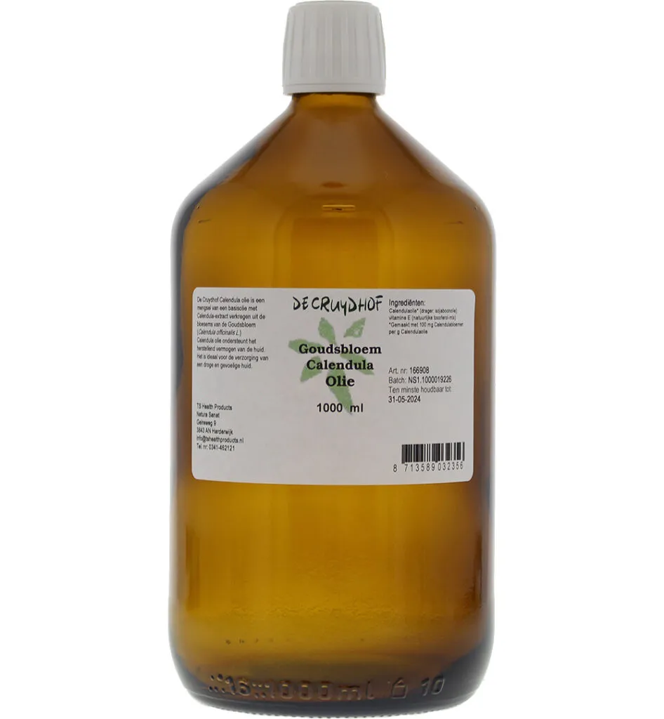 De Cruydhof Calendula/goudsbloem olie (1000 ml)