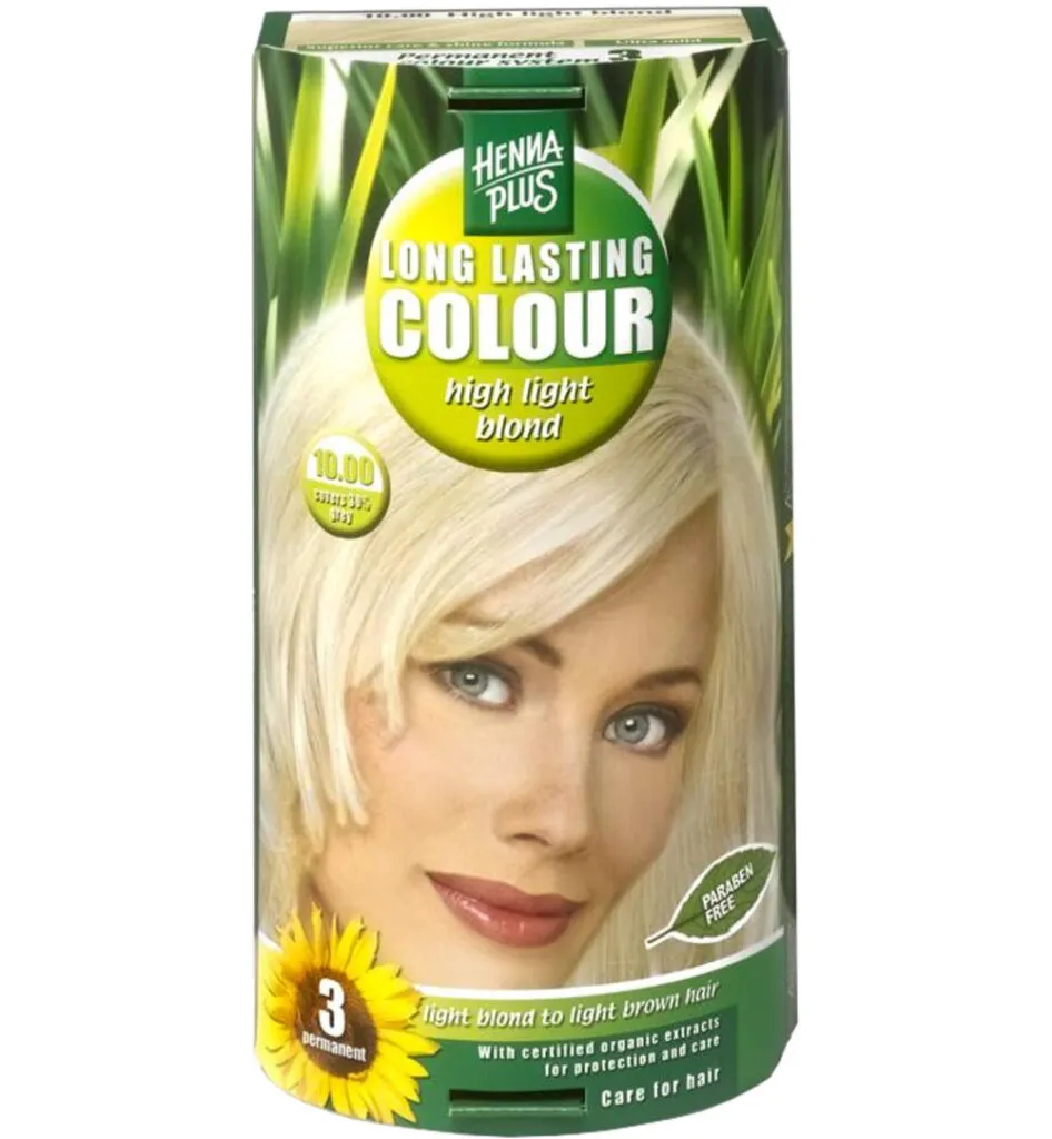 Hennaplus Long Lasting Colour 10.00 Highlight Blond (100 ml)