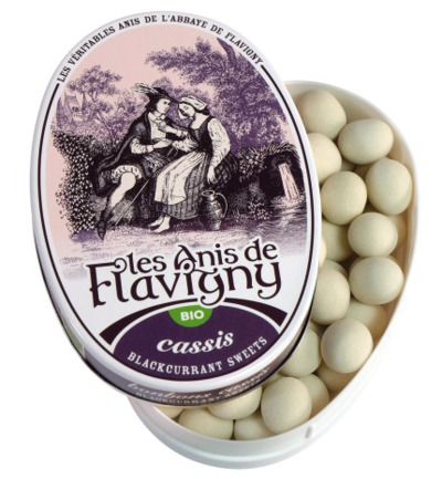 Les Anis De Flavigny Anijspastilles Cassis Bio (50 gr)