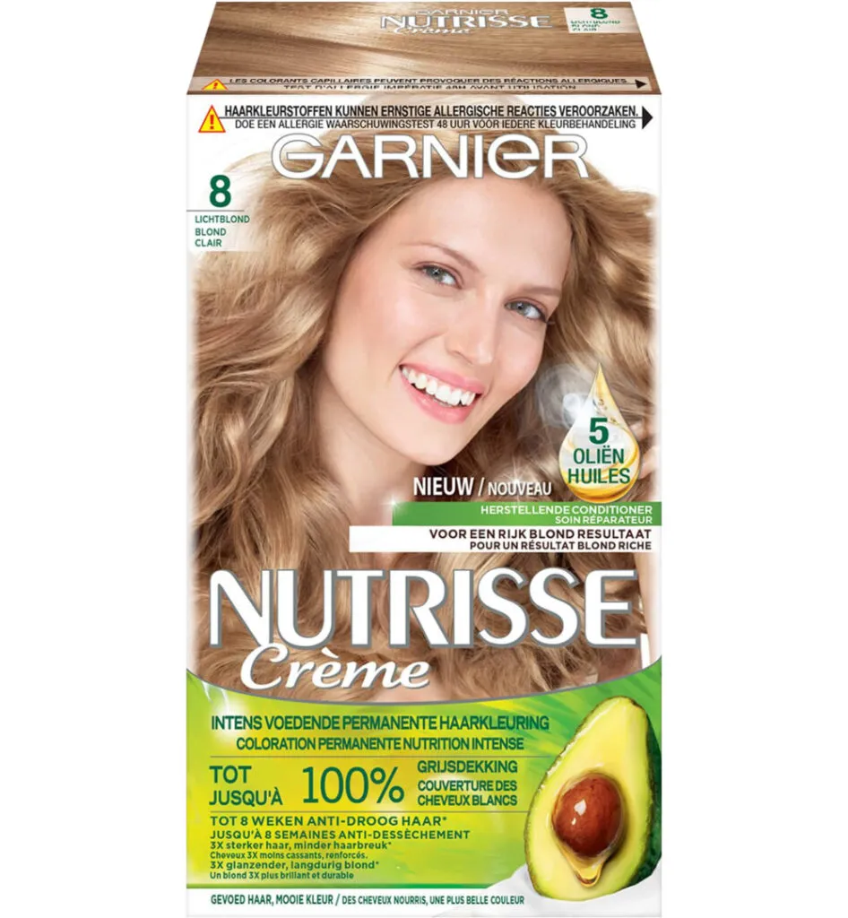Garnier Nutrisse 8.0 Blond Vanille (1 set)