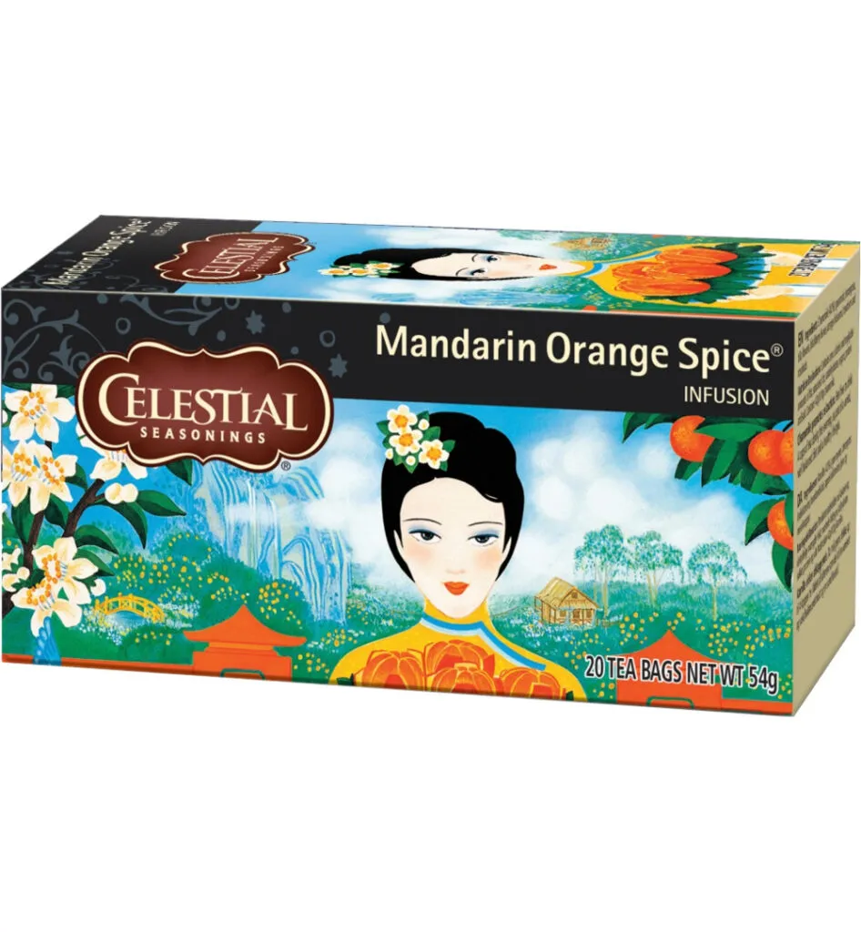 Celestial Seasonings Mandarin orange spice herb tea (20 stuks)