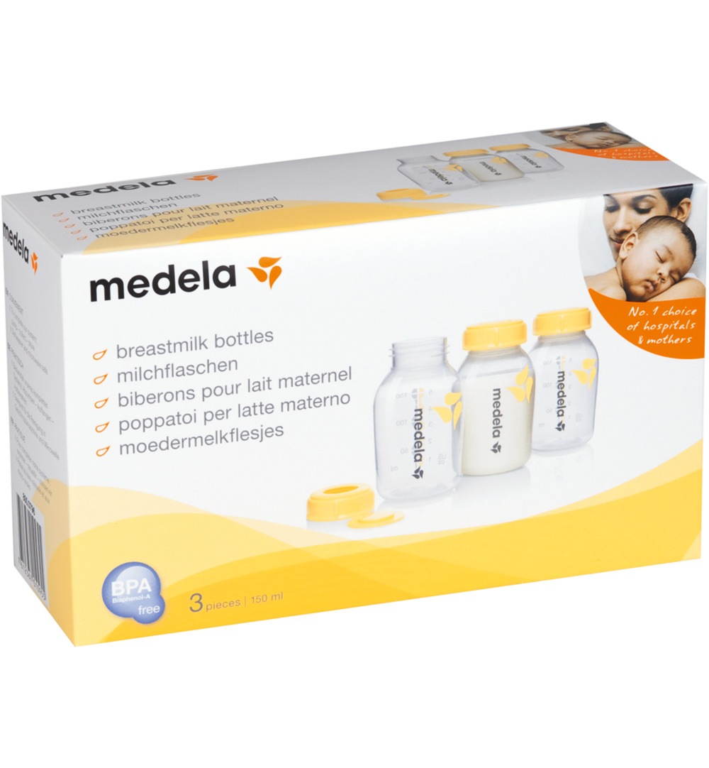 Medela Melkfles diepvries 150ml (3 stuks)