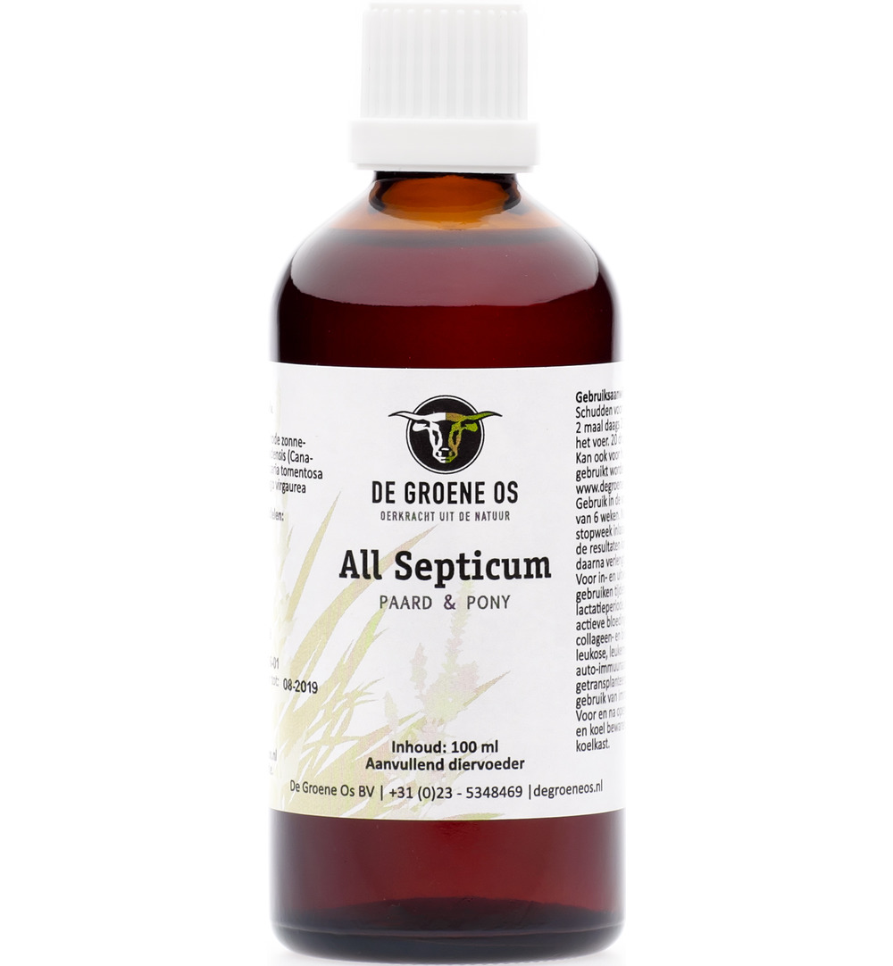 Degroene Os All Septicum Paard/Pony (100 ml)