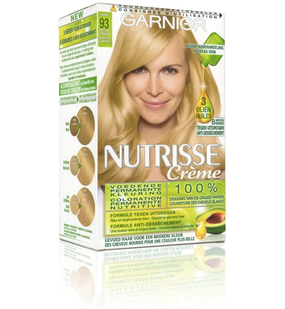 Garnier Nutrisse 93 Zeer Licht Goudblo (1 set)