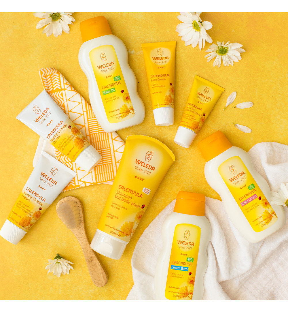 WELEDA Calendula baby shampoo & douchecreme (200 ml) - image 3