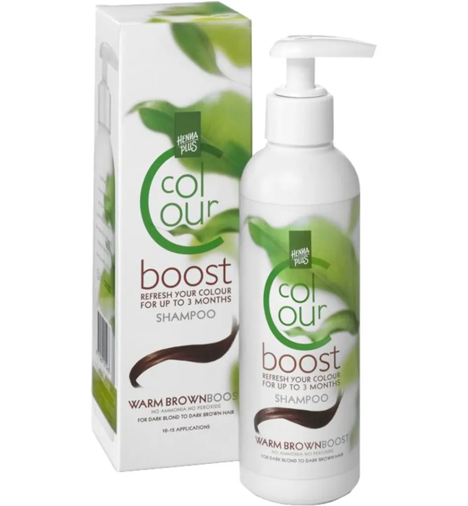 Hennaplus Colour boost warm brown (200 ml)