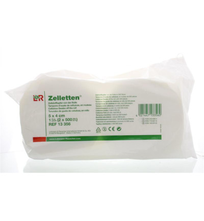 Lohmann & Rauscher Celstof deppers 5 x 4 cm zelletten (1000 stuks)