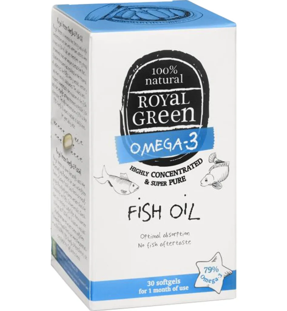 Royalgreen Omega 3 Visolie (30 Softgels)
