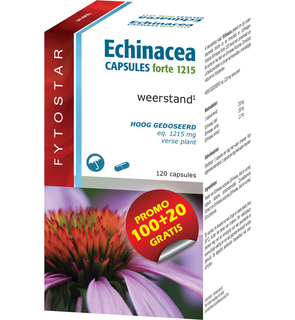 Fytostar Echinacea Forte 1215 Maxi (120 capsules)