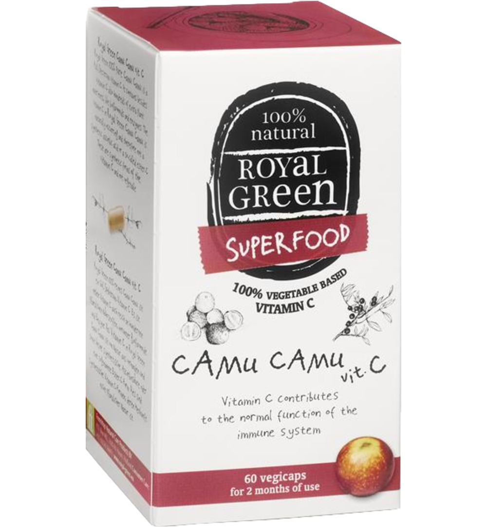 Royalgreen Camu camu vitamine C (60 vega capsules)