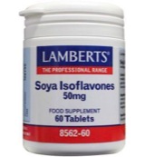 Lamberts Soja isoflavonen 50mg (60 tabletten)
