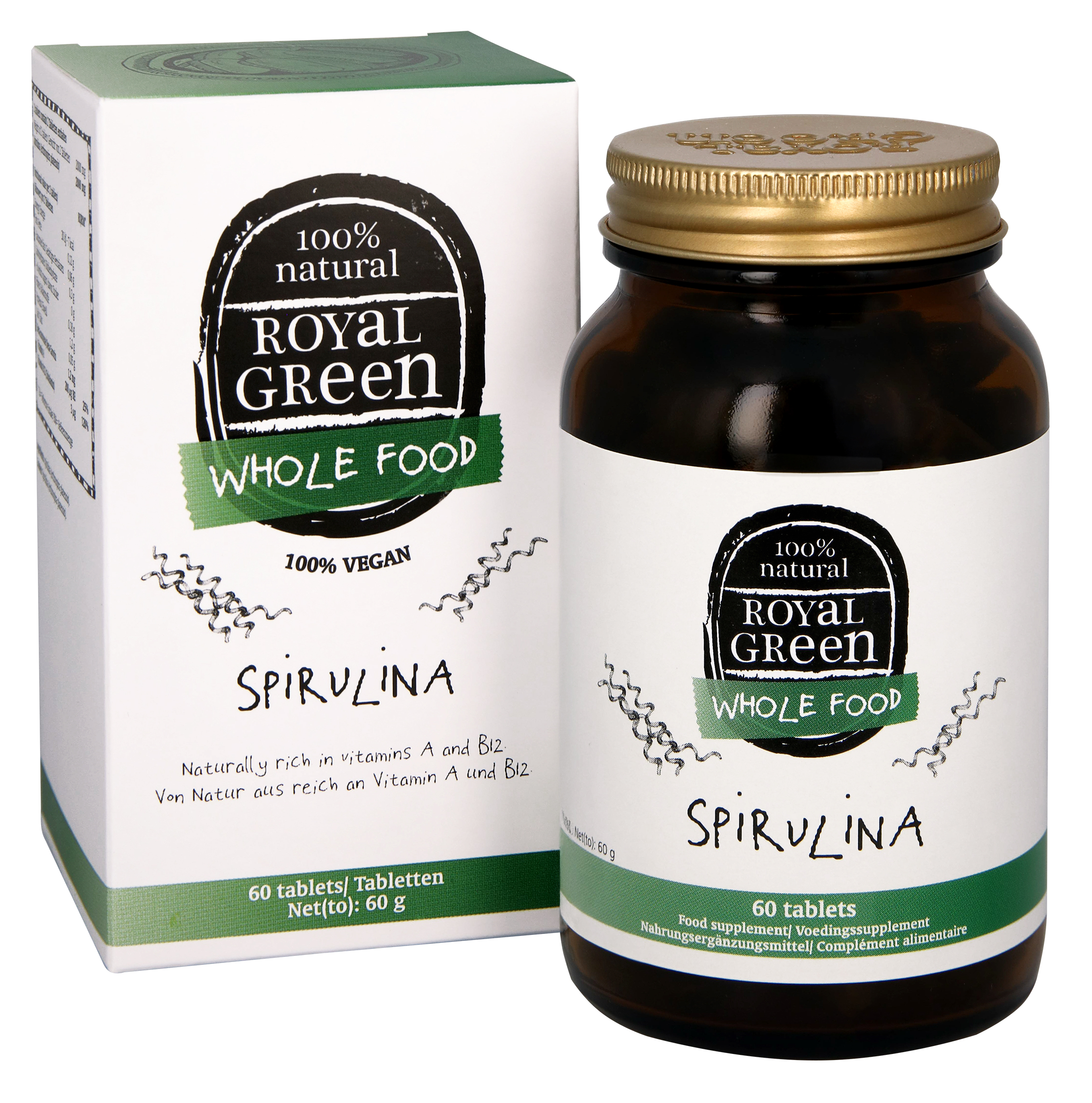 Royalgreen Spirulina (60 tabletten)