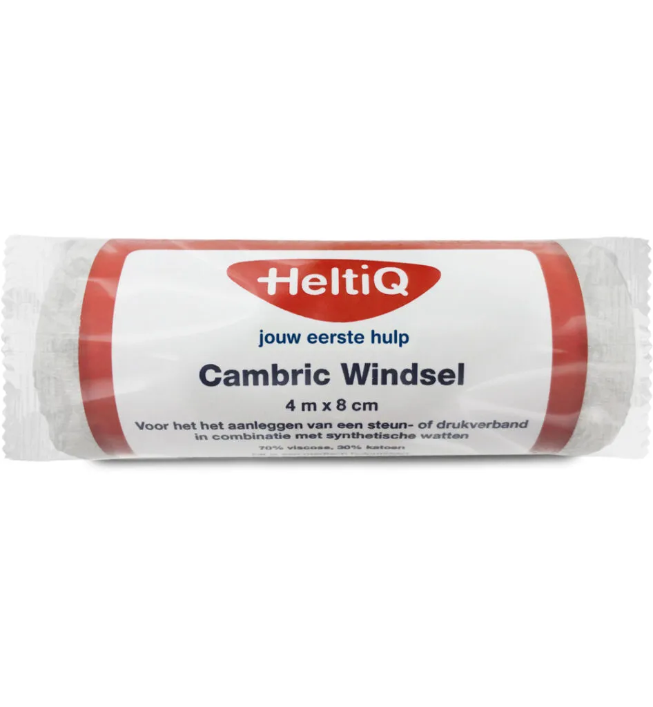 HeltiQ Cambric windsel 4m x 8 cm (1 stuk)