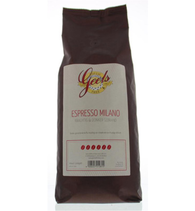 Geels Espresso Milano Donkere Bonen (1000 gr)