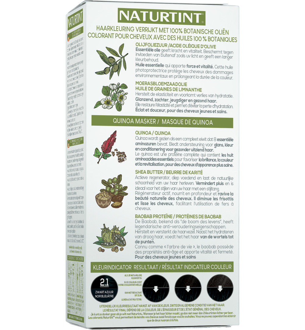Naturtint 2.1 Zwart azuur (170 ml)