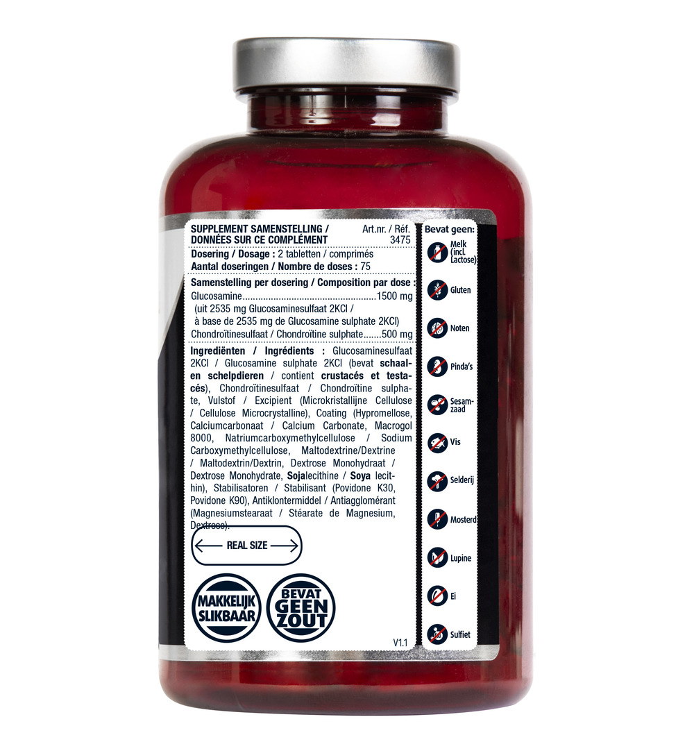 Lucovitaal Glucosamine Chondroïtine (150 tabletten)