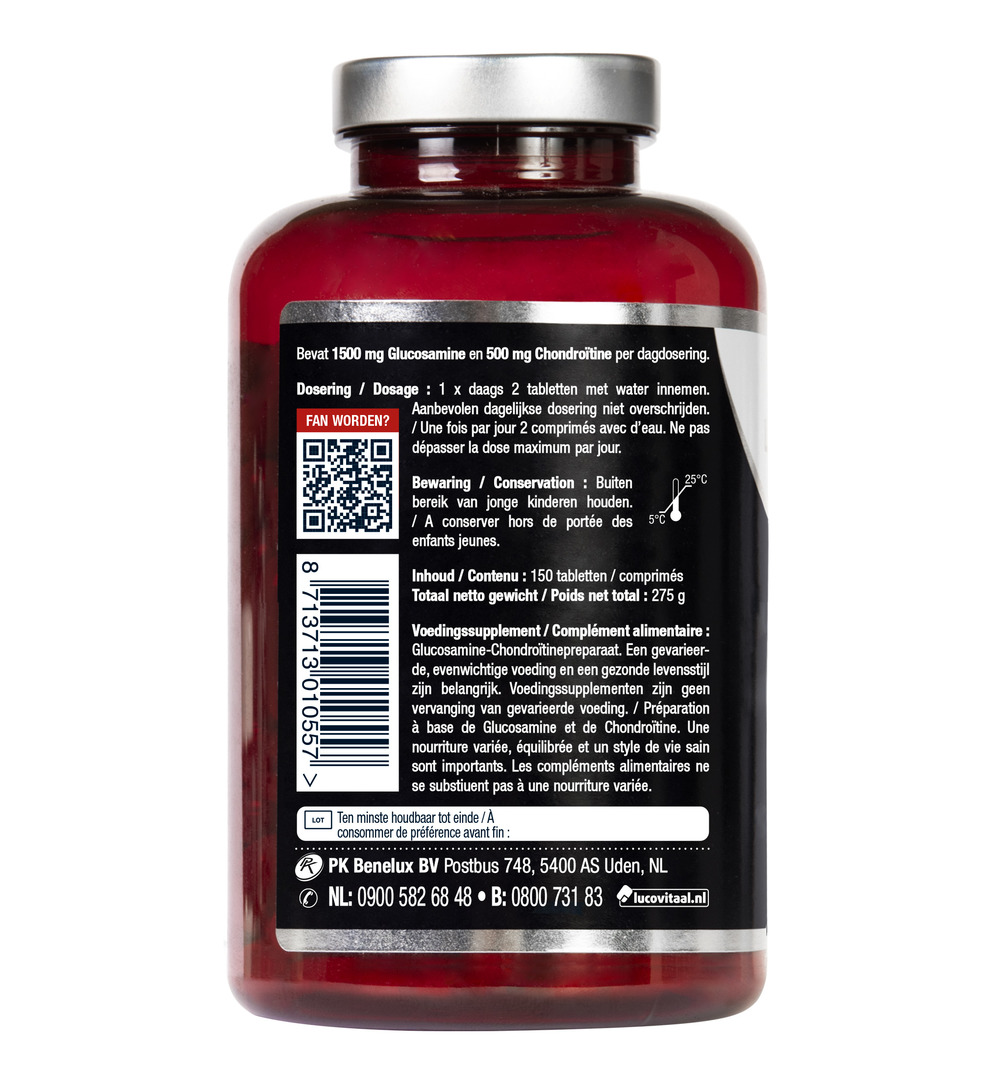 Lucovitaal Glucosamine Chondroïtine (150 tabletten) - image 2
