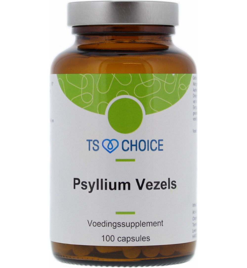 Ts Choice Psylliumvezels 350 (100 capsules)