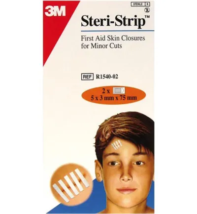 3M Steristrips 3 x 75mm 2x5 strips (2 stuks)