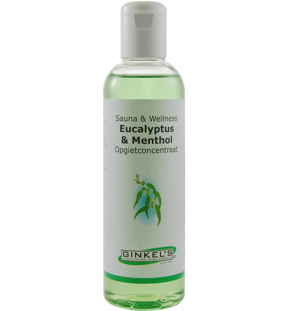 Ginkel's Sauna opgietconcentraat eucalyptus & menthol (200 ml)
