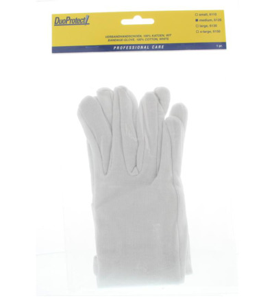 DuoProtect Handschoen katoen maat M (1 paar)