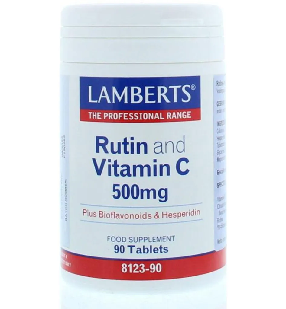Lamberts Vitamine C 500mg rutine & bioflavonoiden (90 tabletten)