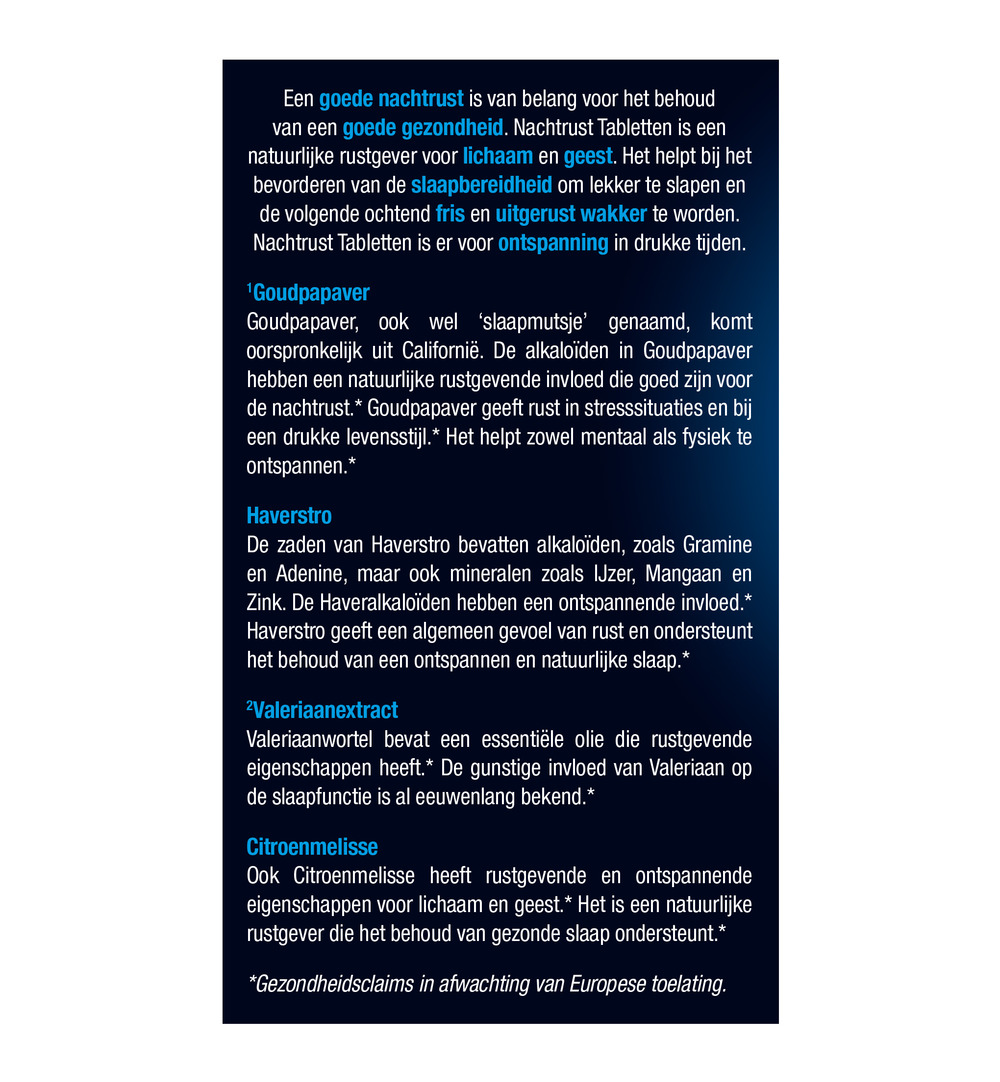 Lucovitaal Nachtrust (100 tabletten) - image 5