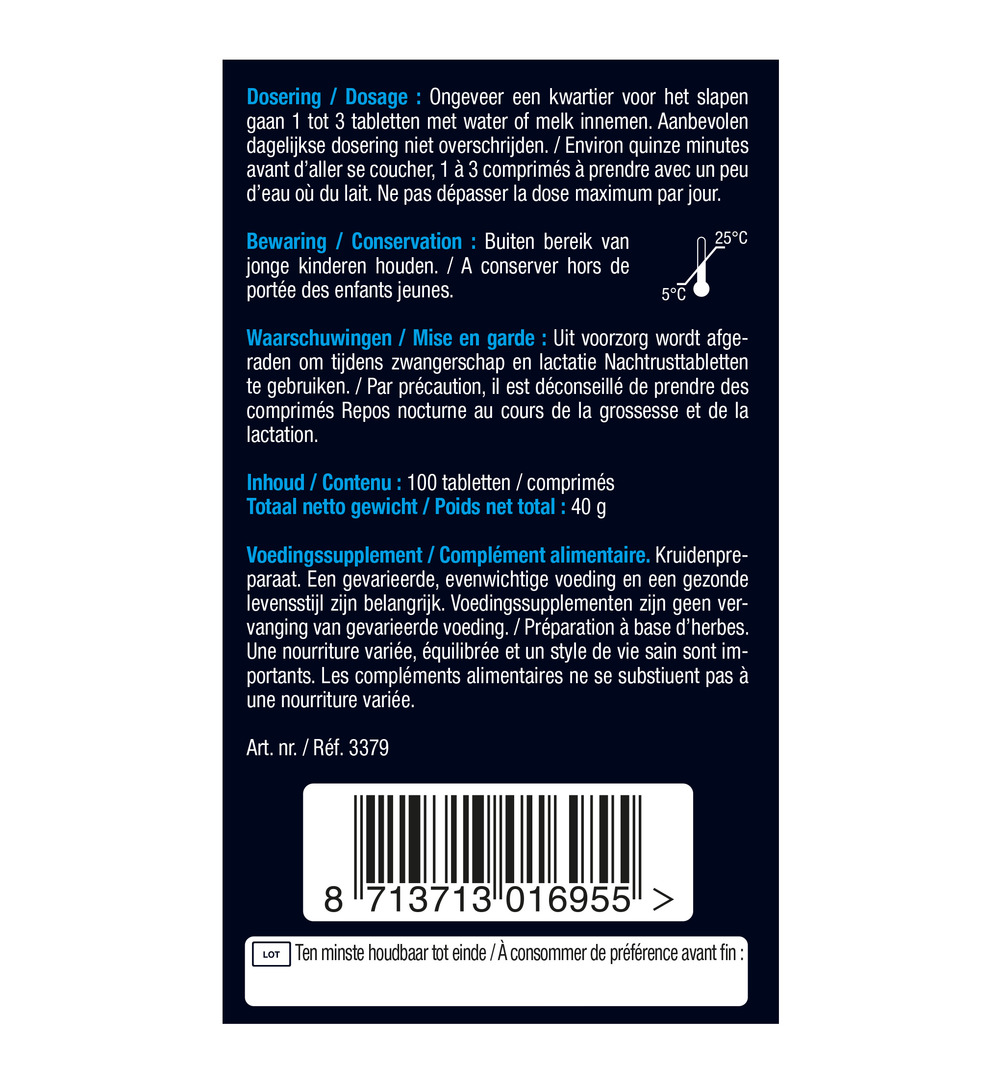 Lucovitaal Nachtrust (100 tabletten) - image 6