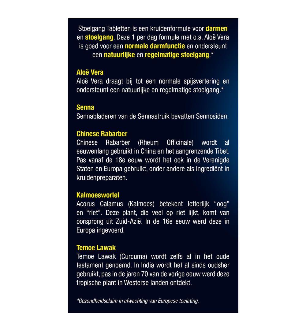 Lucovitaal Stoelgang Met Senna (180 tabletten) - image 5