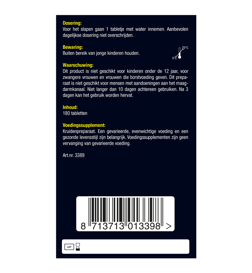 Lucovitaal Stoelgang Met Senna (180 tabletten) - image 6