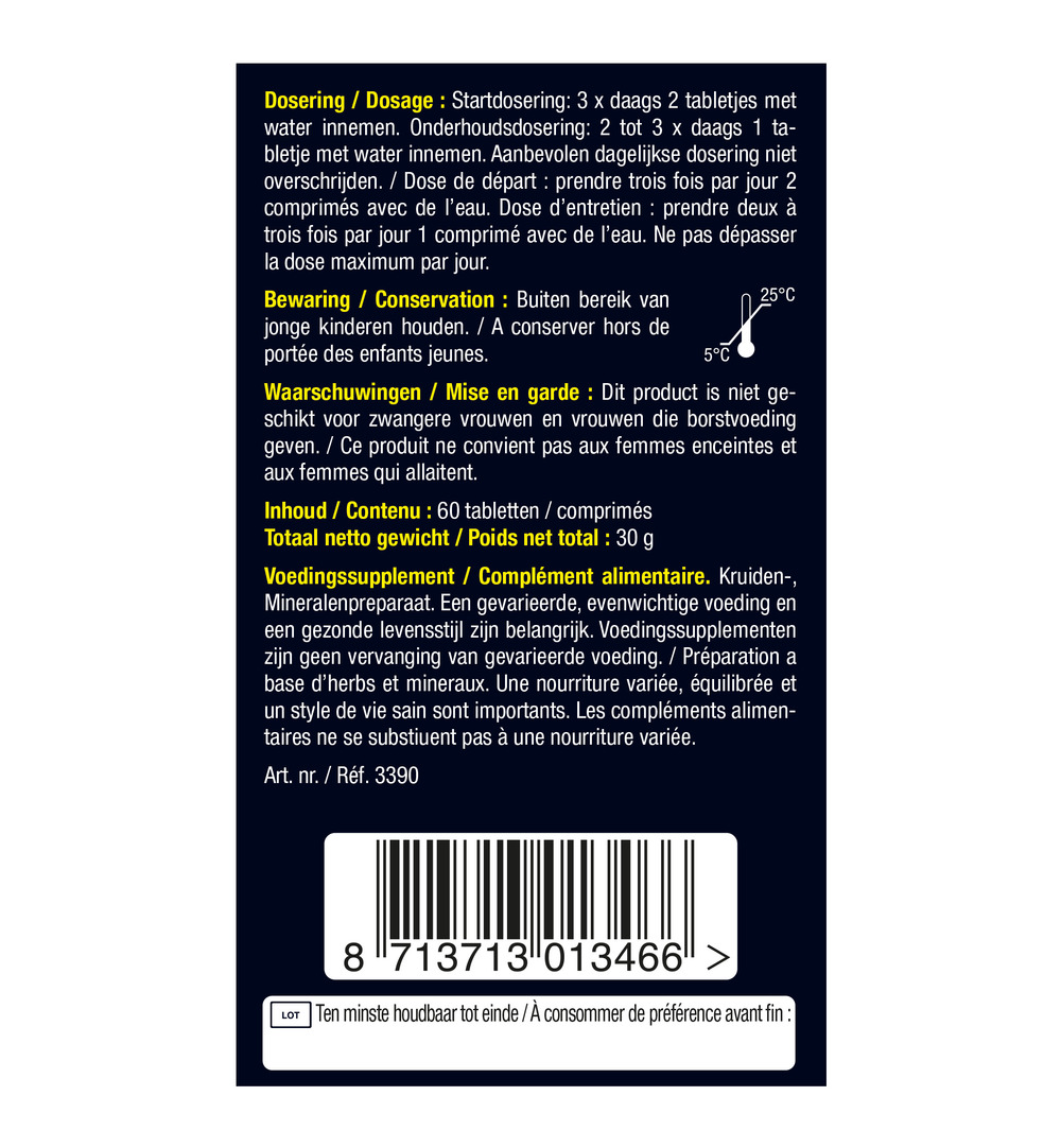 Lucovitaal Vochtbalans (60 tabletten) - image 6