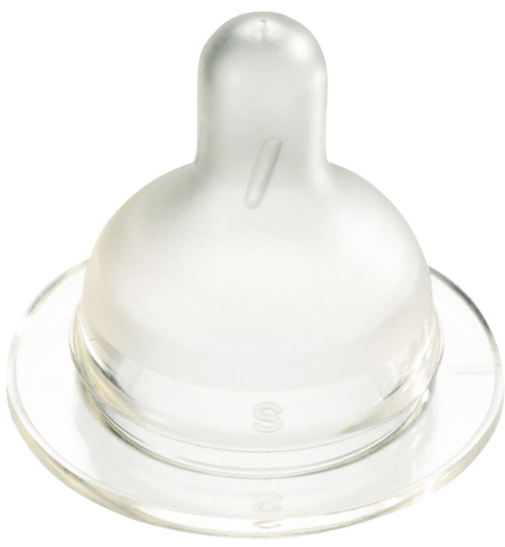 Difrax Flesspeen soft breed small (2 stuks)