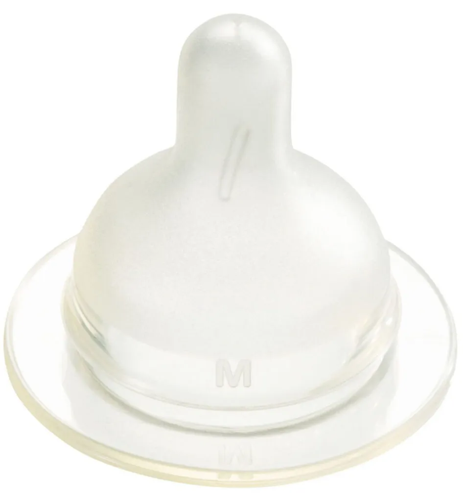 Difrax Flesspeen soft breed medium (2 stuks)