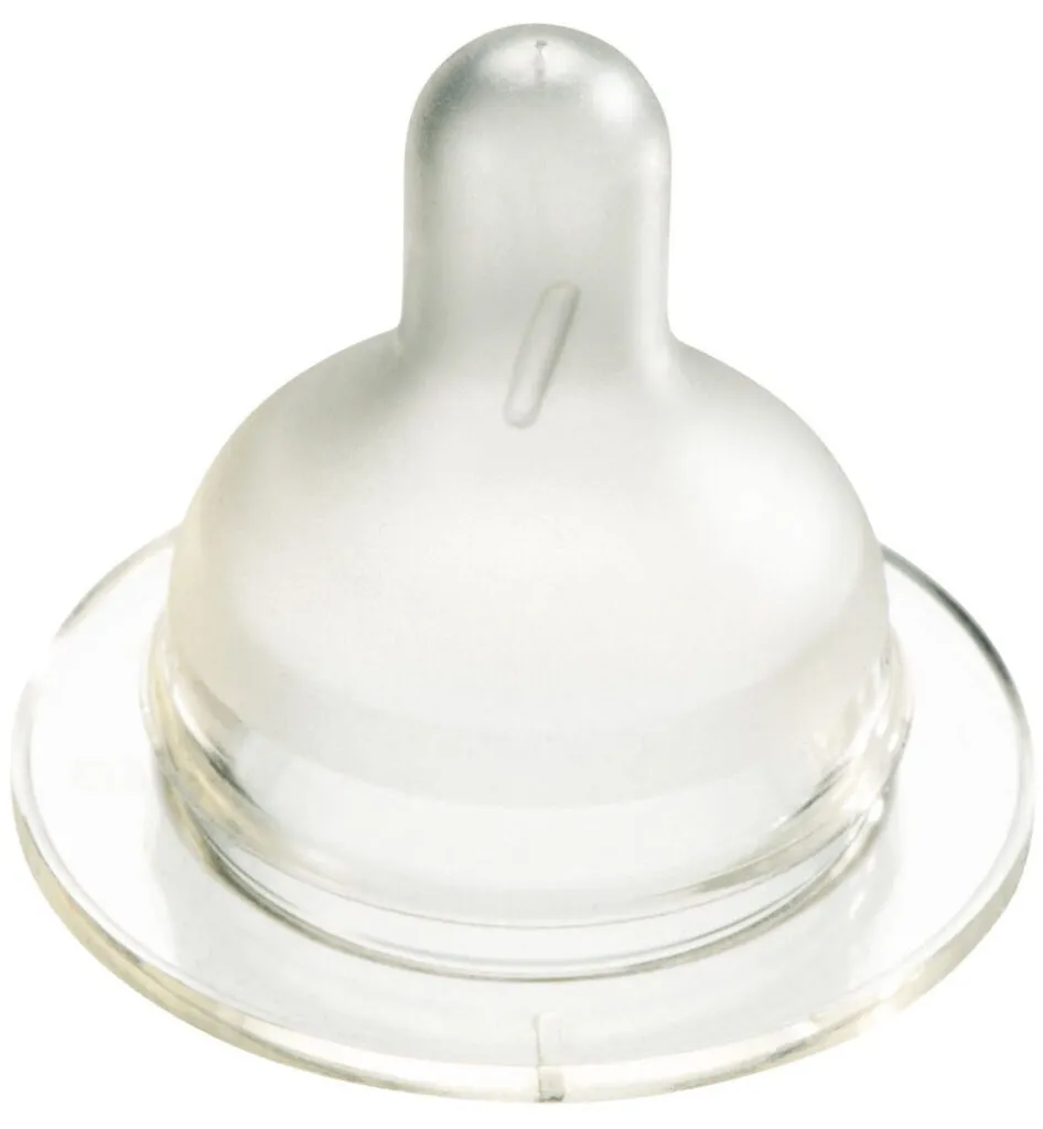 Difrax Flesspeen soft breed 1-2-3 (2 stuks)