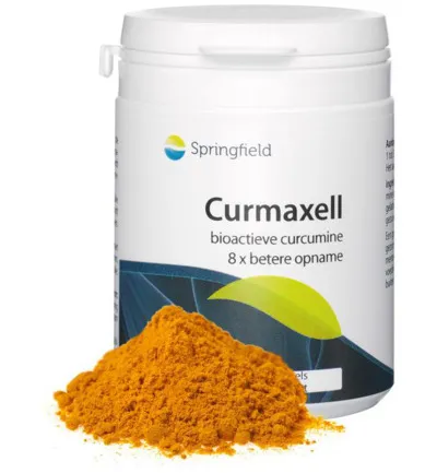 Springfield Curmaxell bioactieve curcumine (180 softgels)