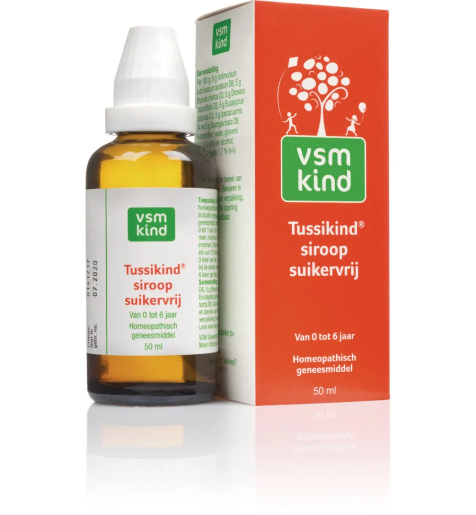 VSM Tussikind siroop suikervrij (50 ml)