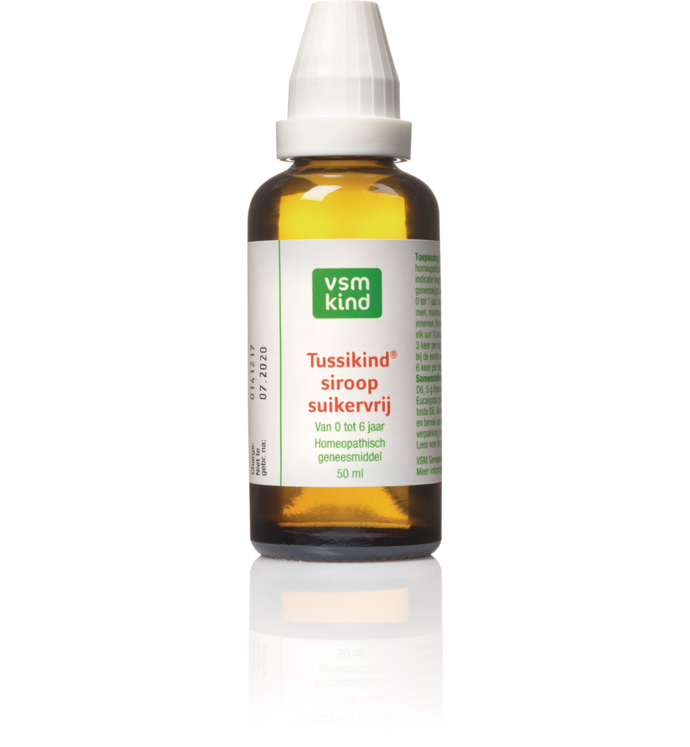 VSM Tussikind siroop suikervrij (50 ml)