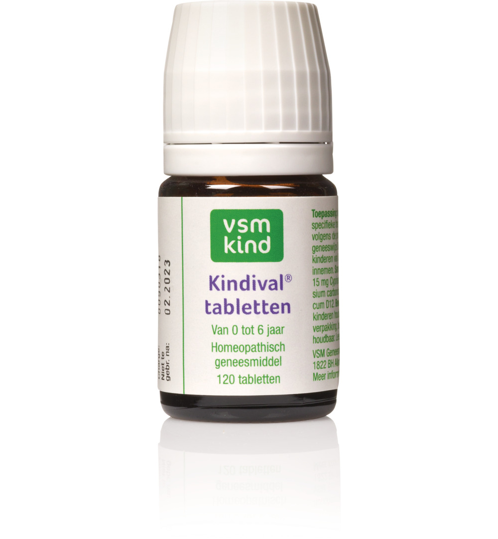 VSM Kindival kind 0-6 jaar (120 tabletten)