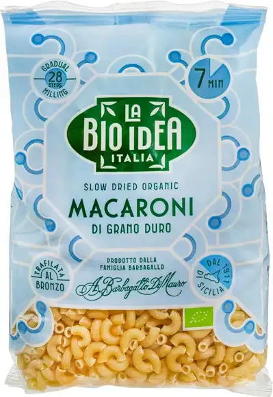La Bio Idea Macaroni Wit Elleboogjes Bio (500 gr)