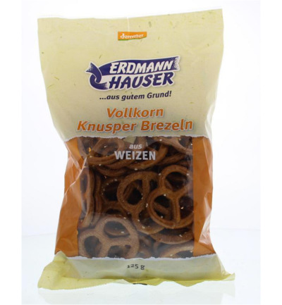 E Hauser Zoute krakelingen demeter bio (125 gr)