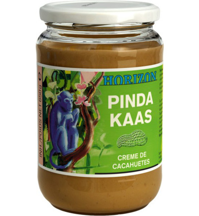 Horizon Pindakaas zonder zout eko bio (650 gr)
