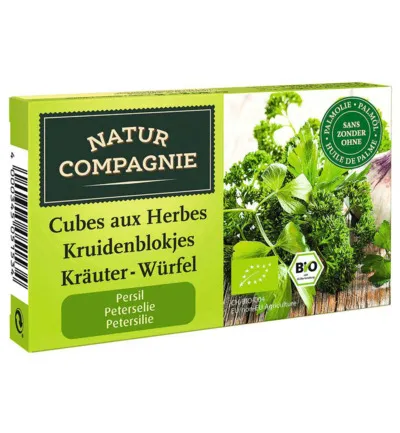 Natur Compagnie Peterselie Kruidenblokjes Bio (80 gr)