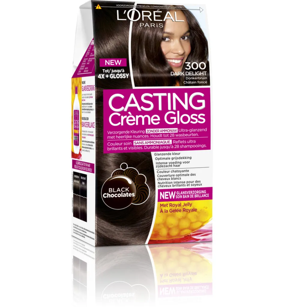 L'Oréal Casting Creme Gloss 300 Dark Delight (1 set)