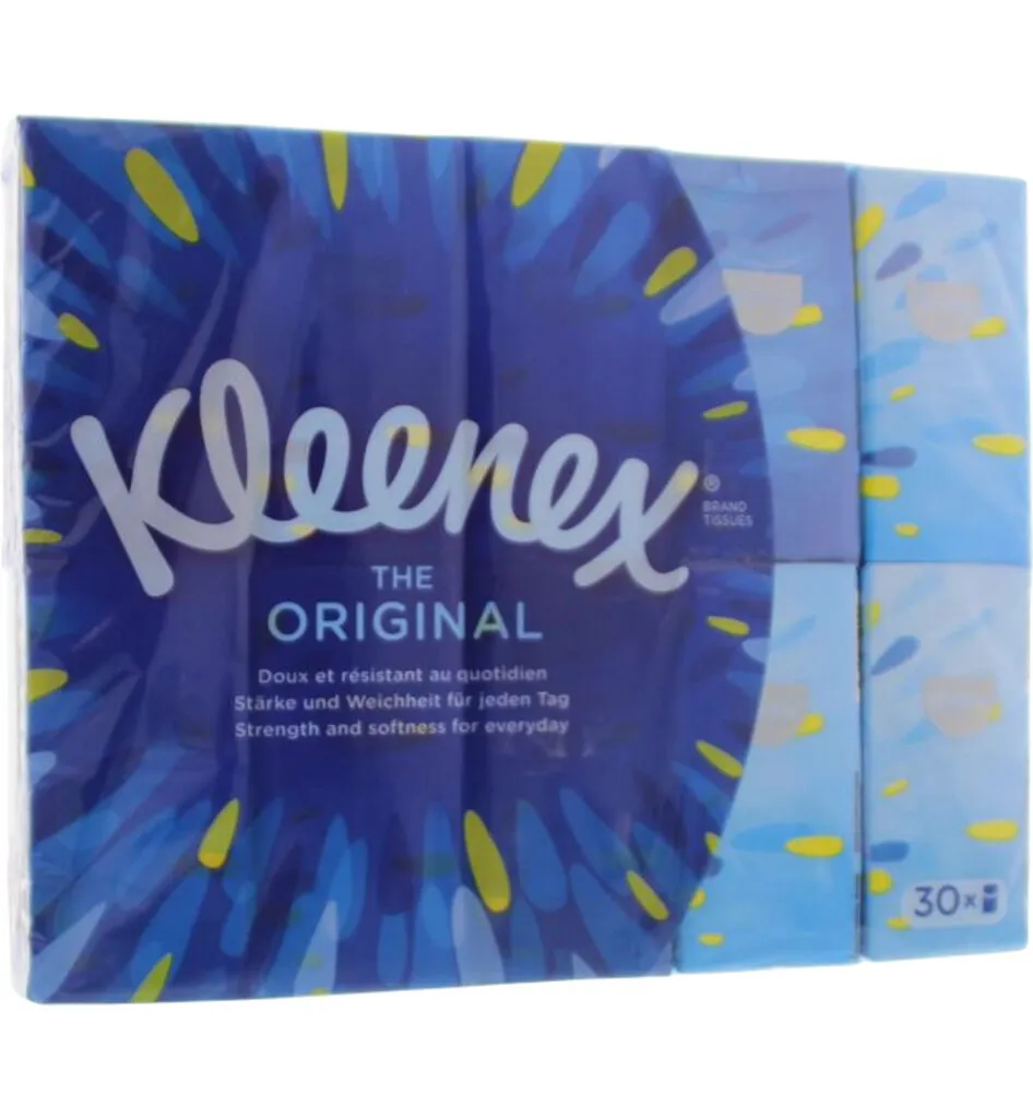 Kleenex Original zakdoekjes (30 x 9 stuks)
