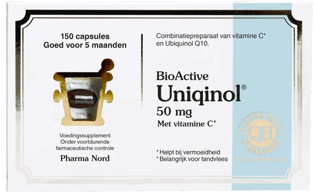 Pharma Nord BioActive Uniquinol 50mg QH (150 capsules)
