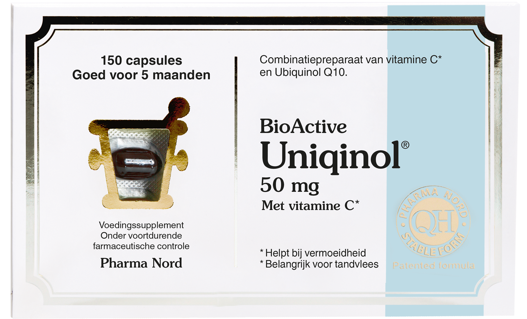 Pharma Nord BioActive Uniquinol 50mg QH (150 capsules)
