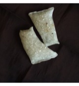 Lichtwesen Liwe nekkussen kristalzakjes bergkristallen (2 stuks)