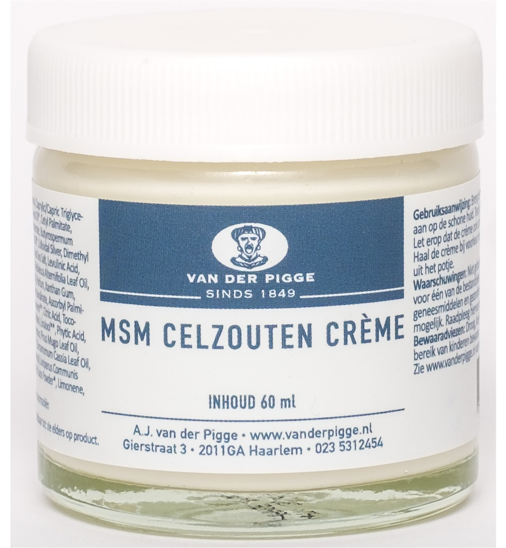 Pigge MSM Celzoutencreme (60 ml)