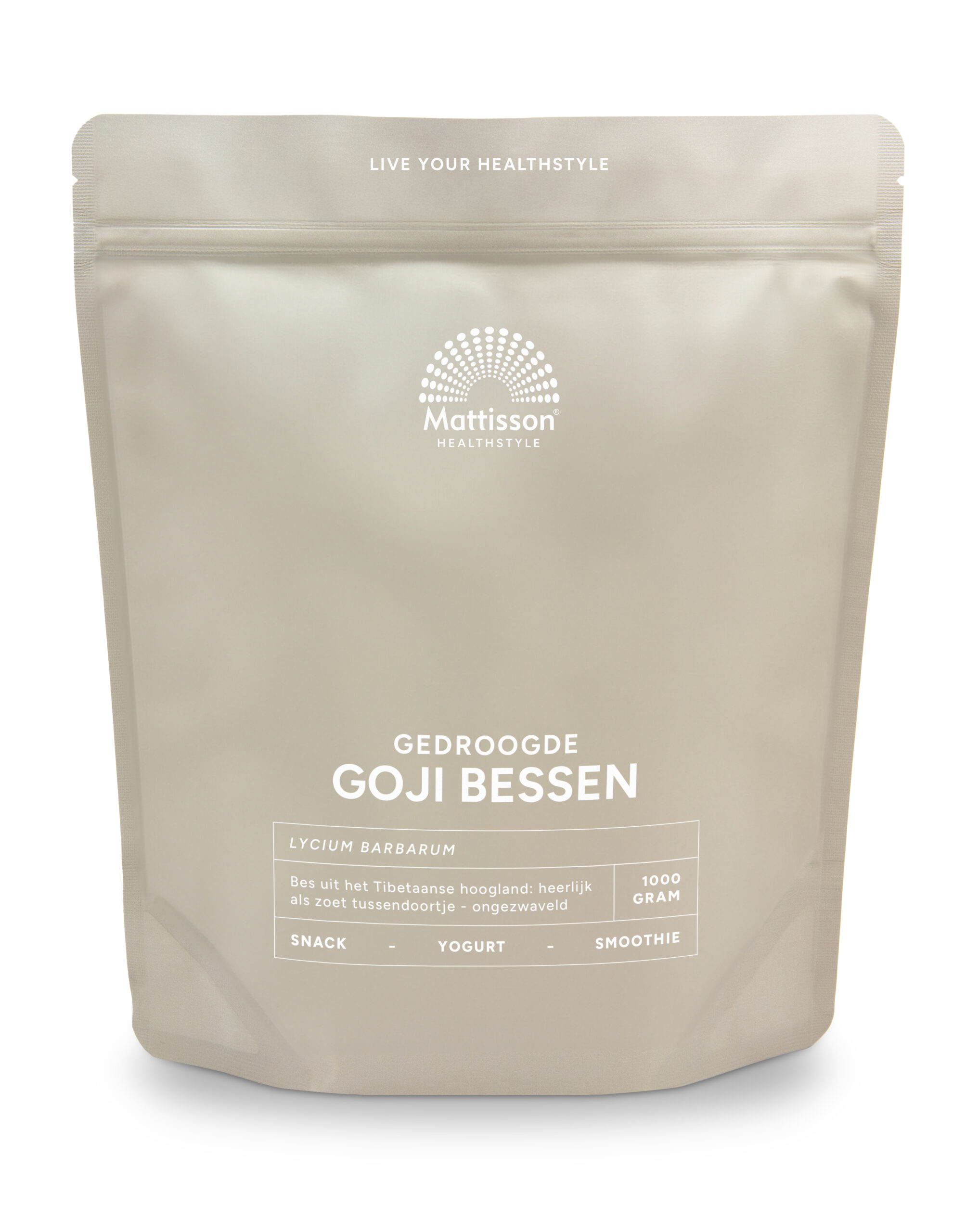 Mattisson Bessen Goji Gedroogd Zak (1000 gr)