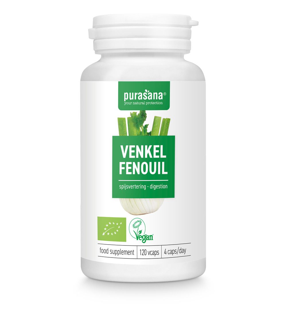 Purasana Venkel/Fenouil Vegan Bio (120 vega capsules) - image 5